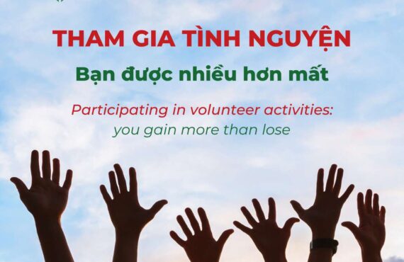 PARTICIPATING IN VOLUNTEER ACTIVITIES: YOU GAIN MORE THAN LOSE