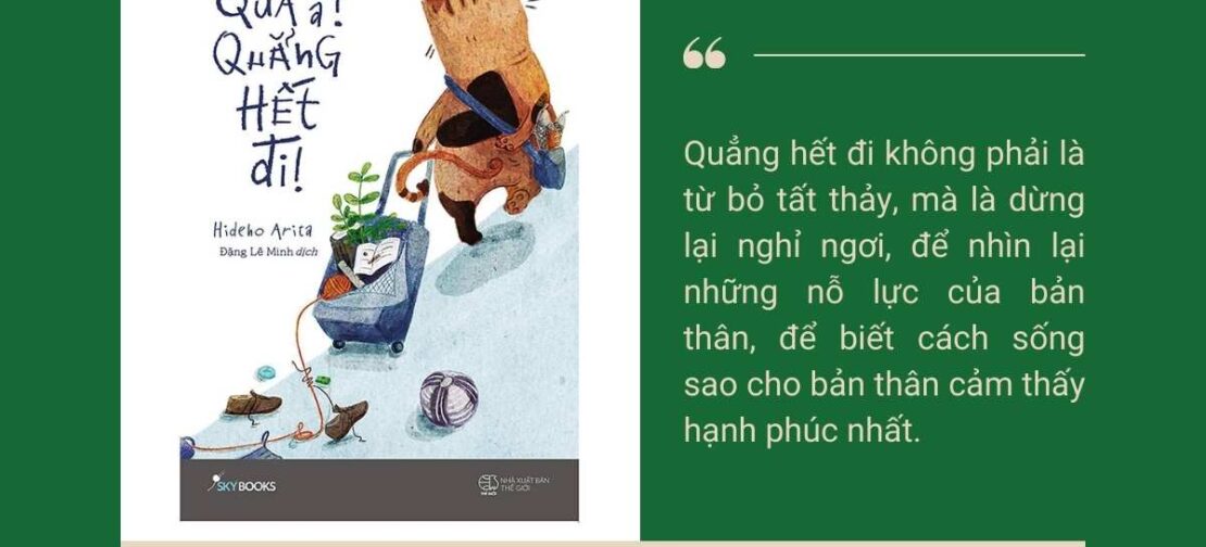 BOOK REVIEW: SO TIRED, TOSS EVERYTHING AWAY | MỆT QUÁ À? QUẲNG HẾT ĐI